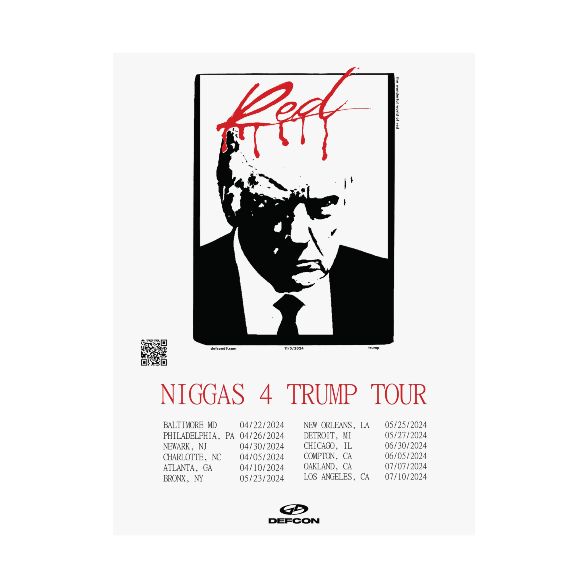 Ni99as 4 Trump® | Poster